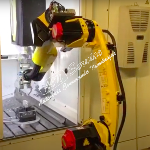 Installation d'un robot de chargement Fanuc