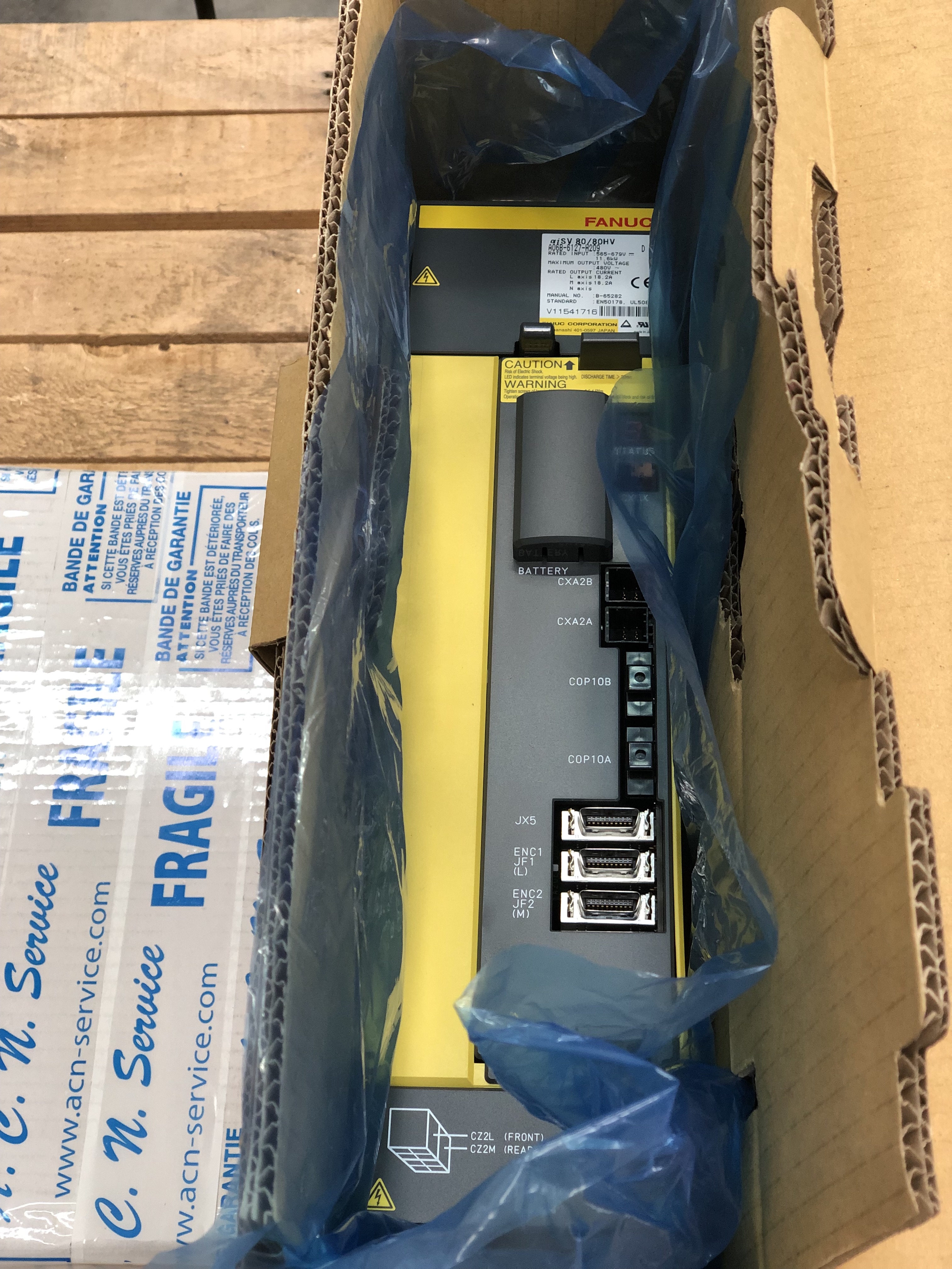 FANUC A06B-6127-H209 SPINDLE AMPLIFIER MODULE CNC DRIVE UNIT NEW