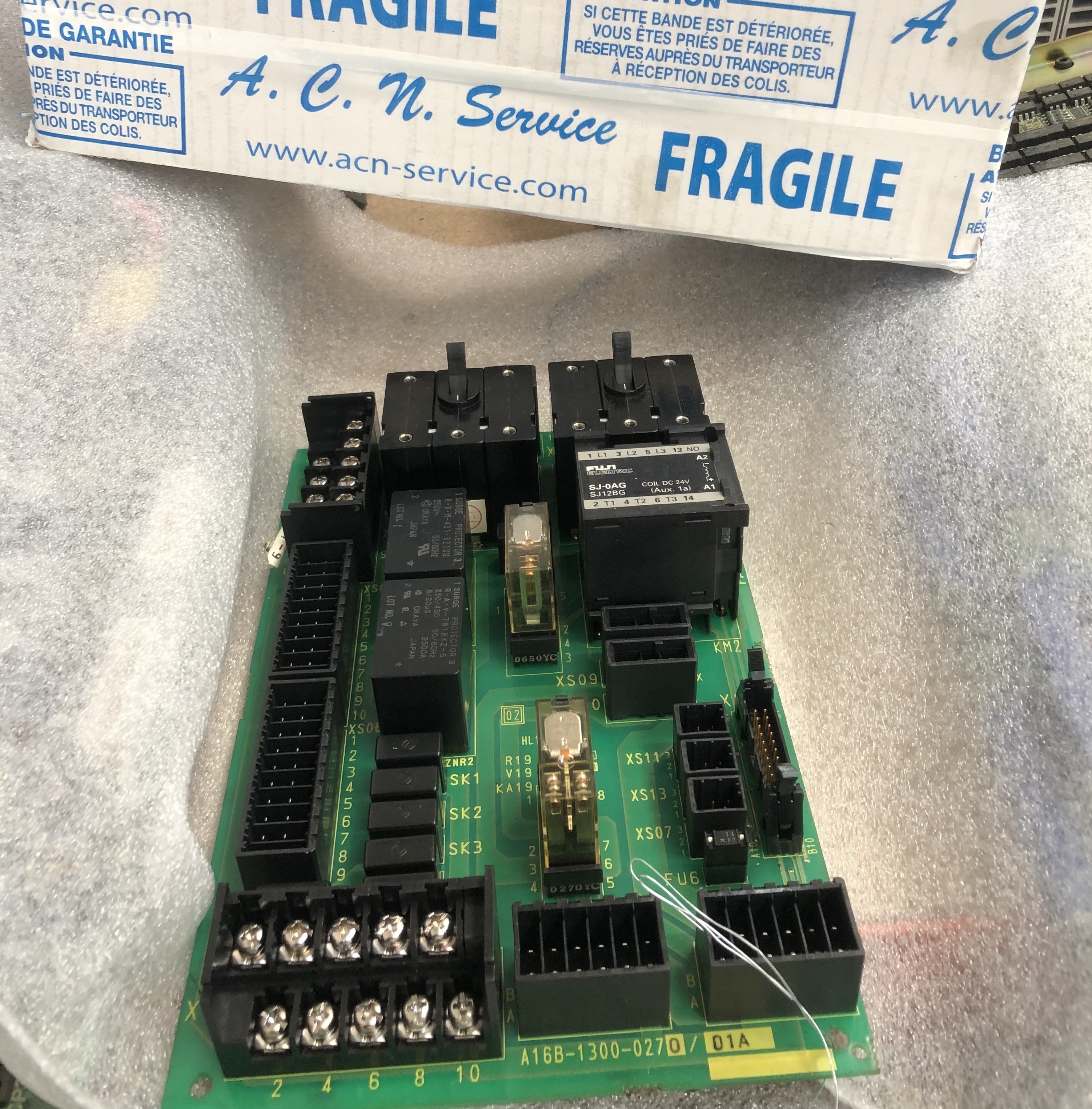 FANUC A16B-1300-0270 POWER PANEL CNC CONTROL UNIT USED REMOVED