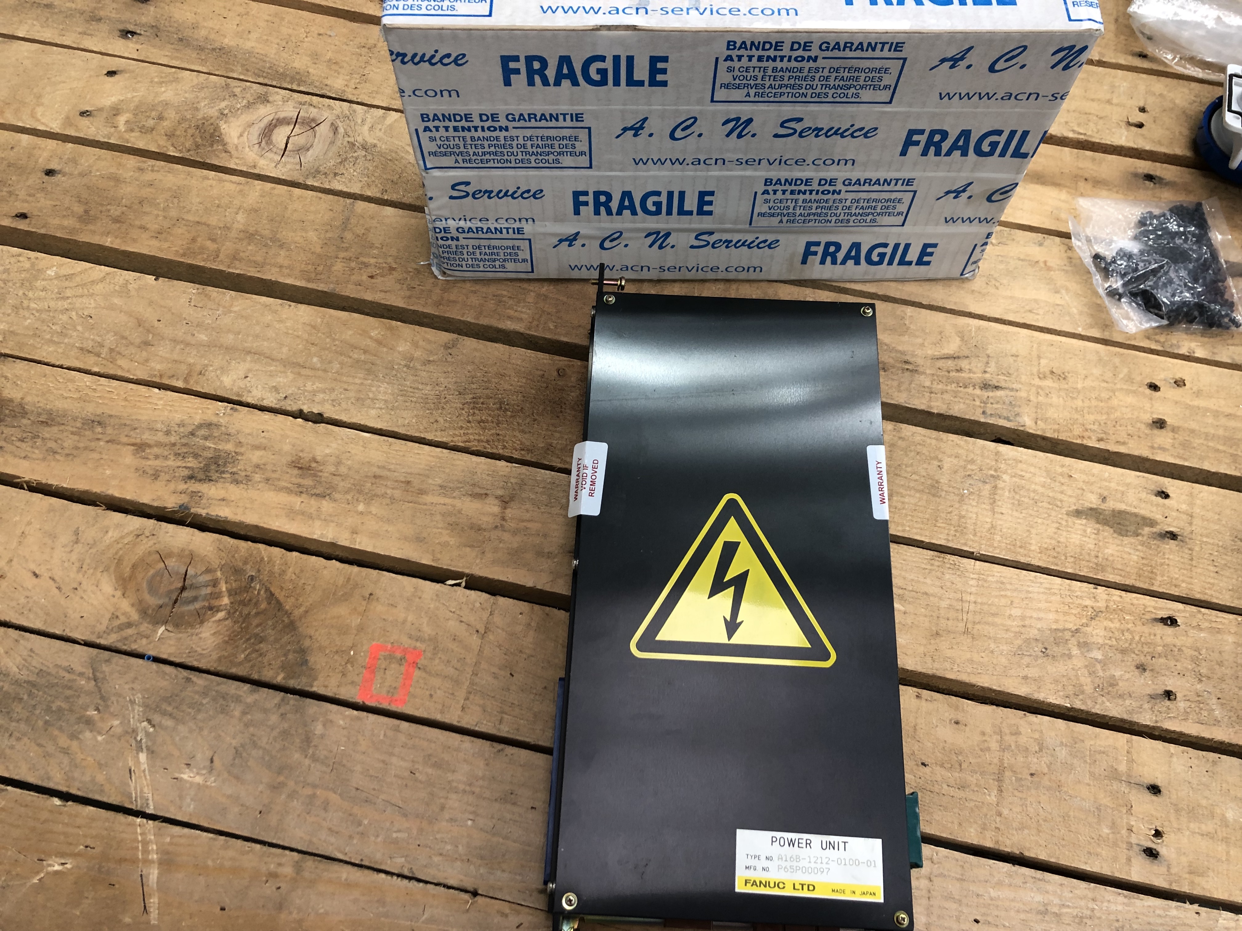 FANUC A16B-1212-0100 POWER SUPPLY UNIT CNC MODULE USED REMOVED