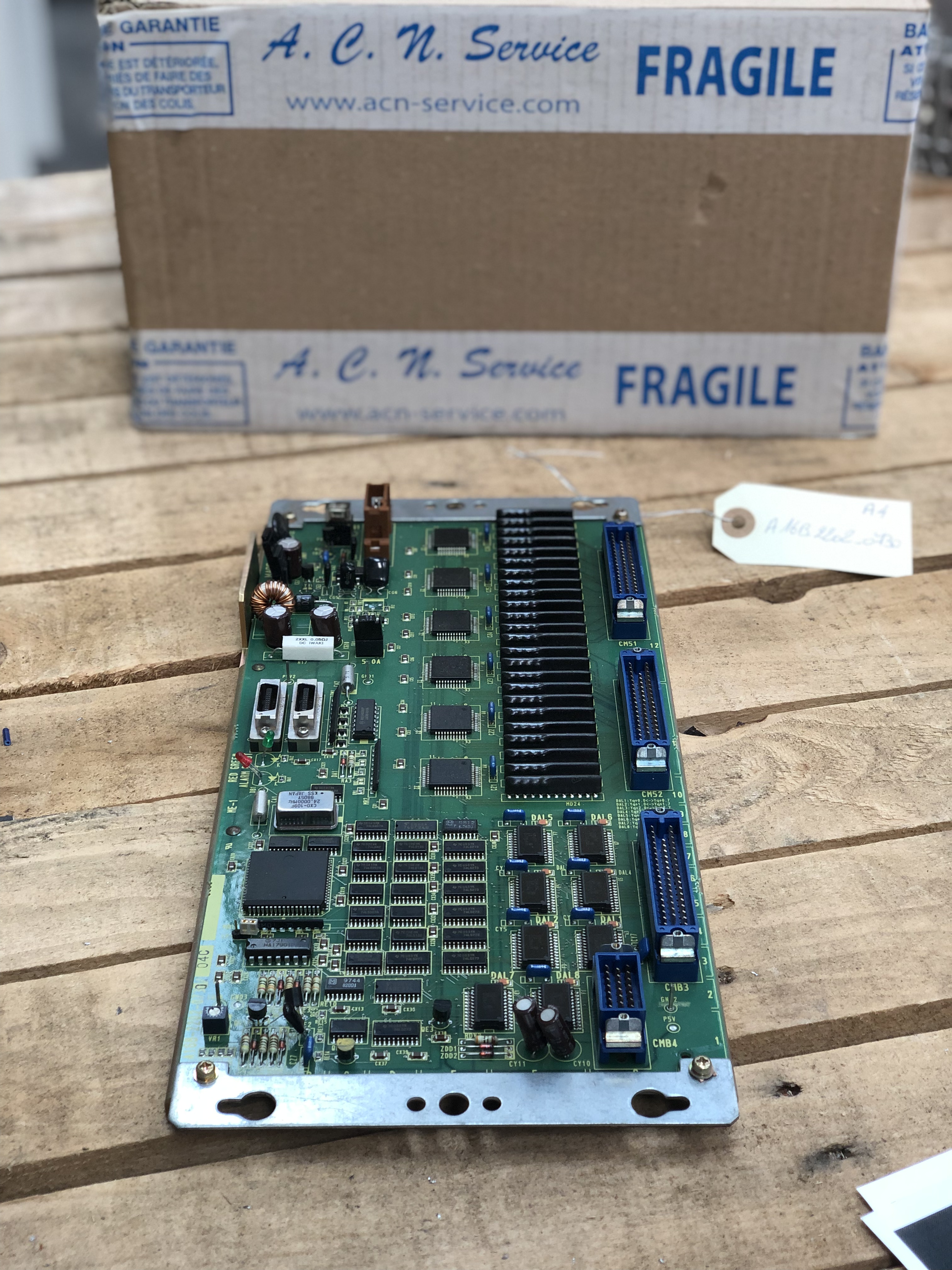 FANUC A16B-2202-0730 I/O BOARD CNC CONTROL CARD USED REMOVED