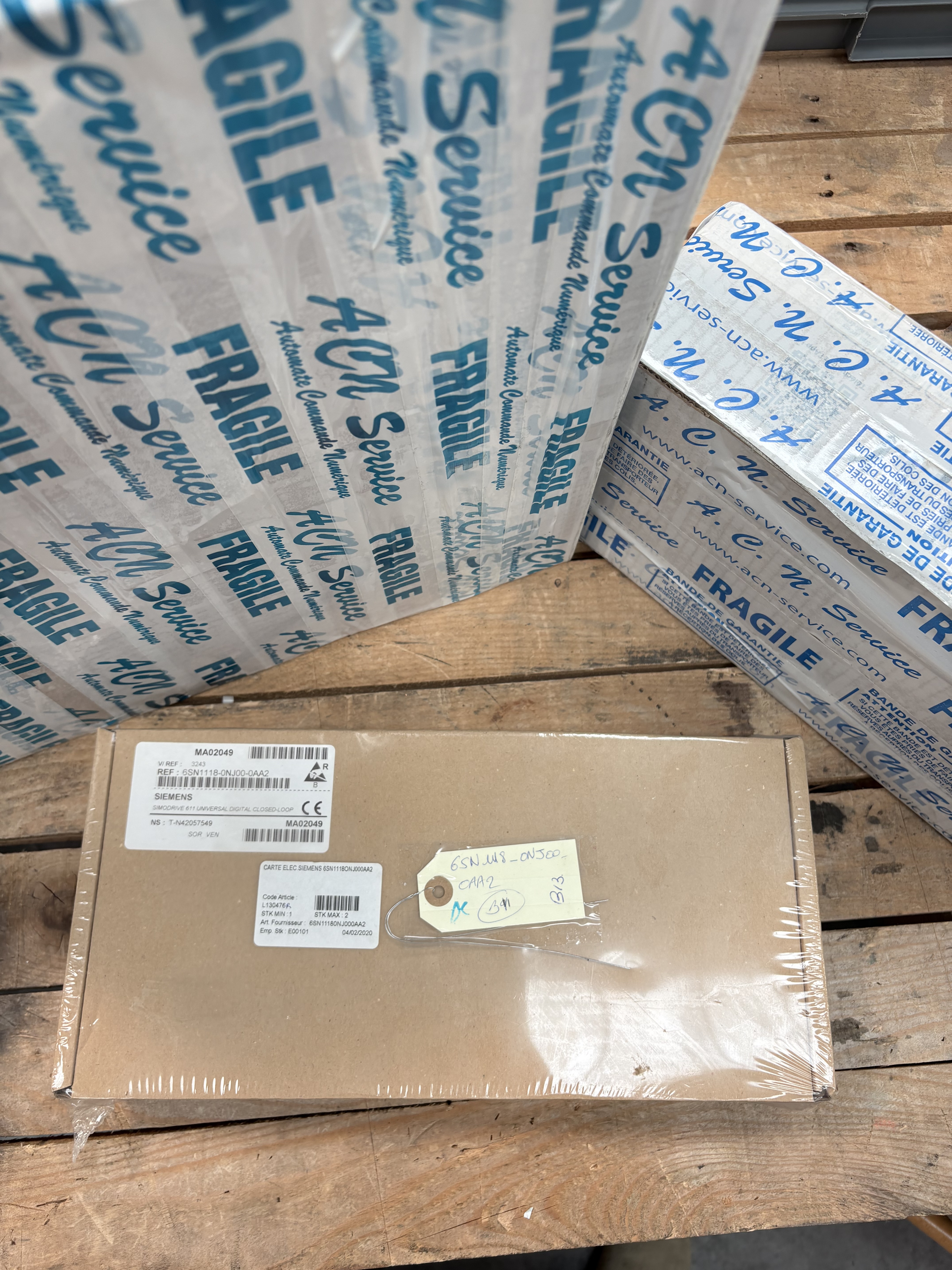 Siemens 6SN1118-0NJ00-0AA2 Module neuf, jamais utilisé, emballage d’origine