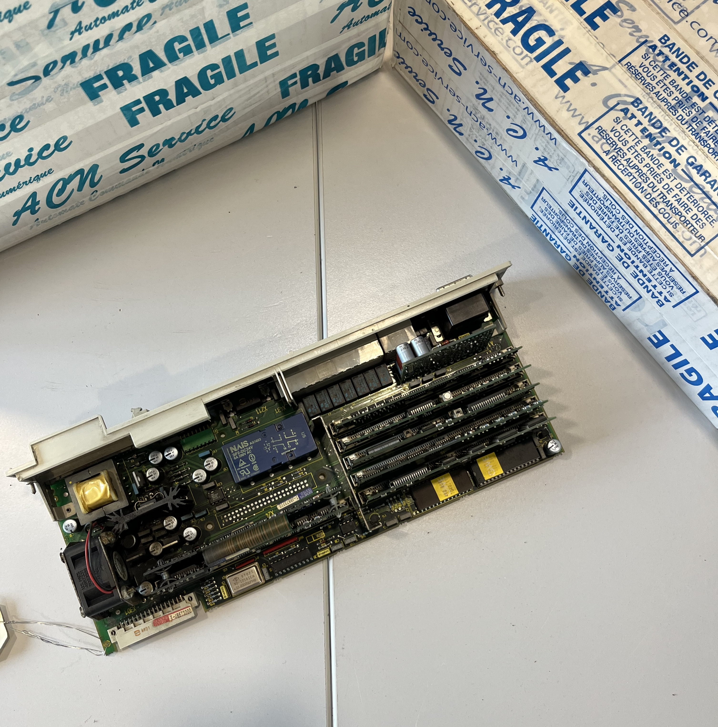 Carte Variateur Broche 6SN1121-0BA13-0AA0