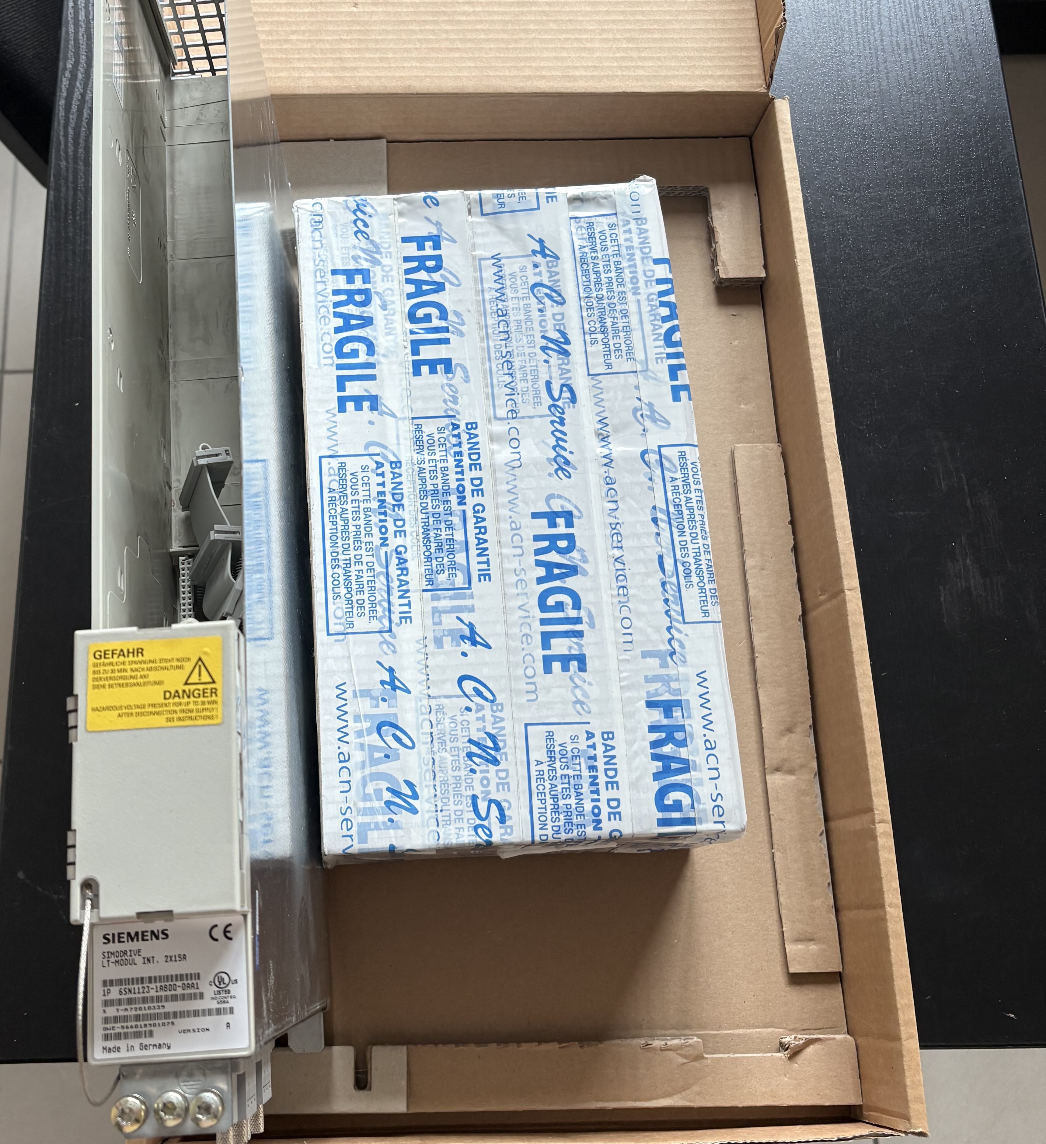 Siemens Carte de puissance 6SN1123-1AB00-0AA1