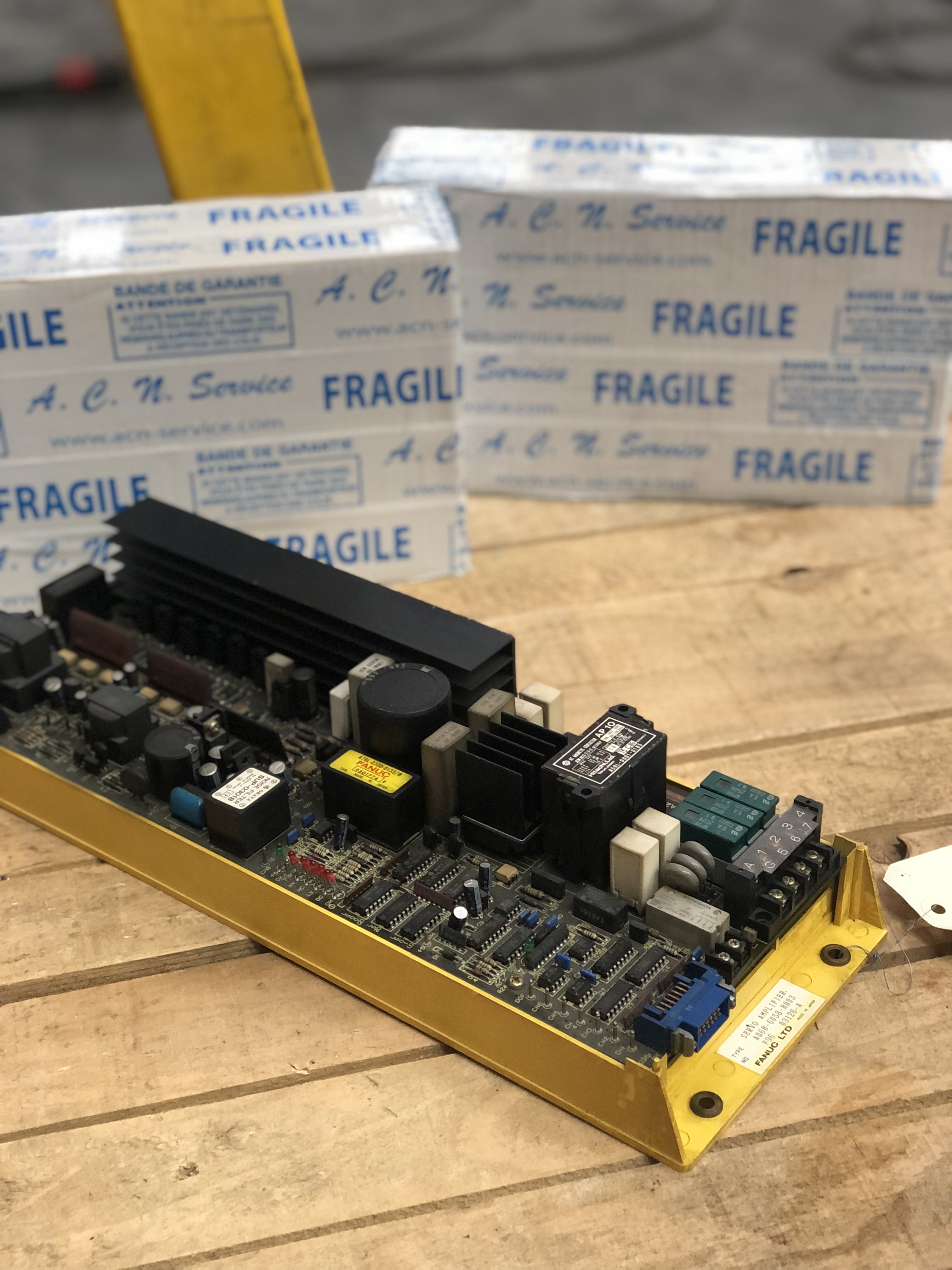 Fanuc Variateur d'axe AC Servo Amplifier A06B-6058-H003