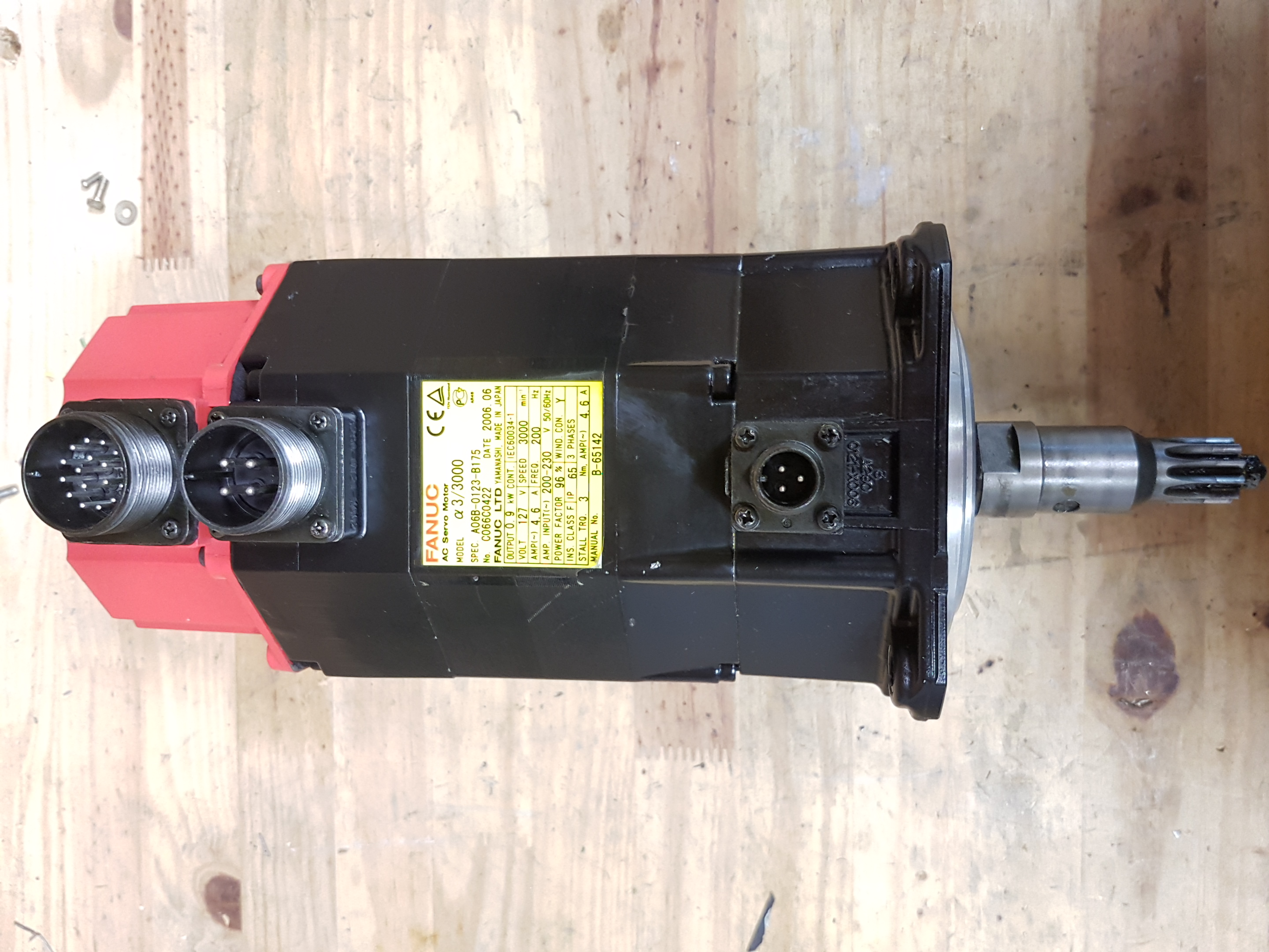 Fanuc Moteur Frein AC Servo A06B-0123-B175