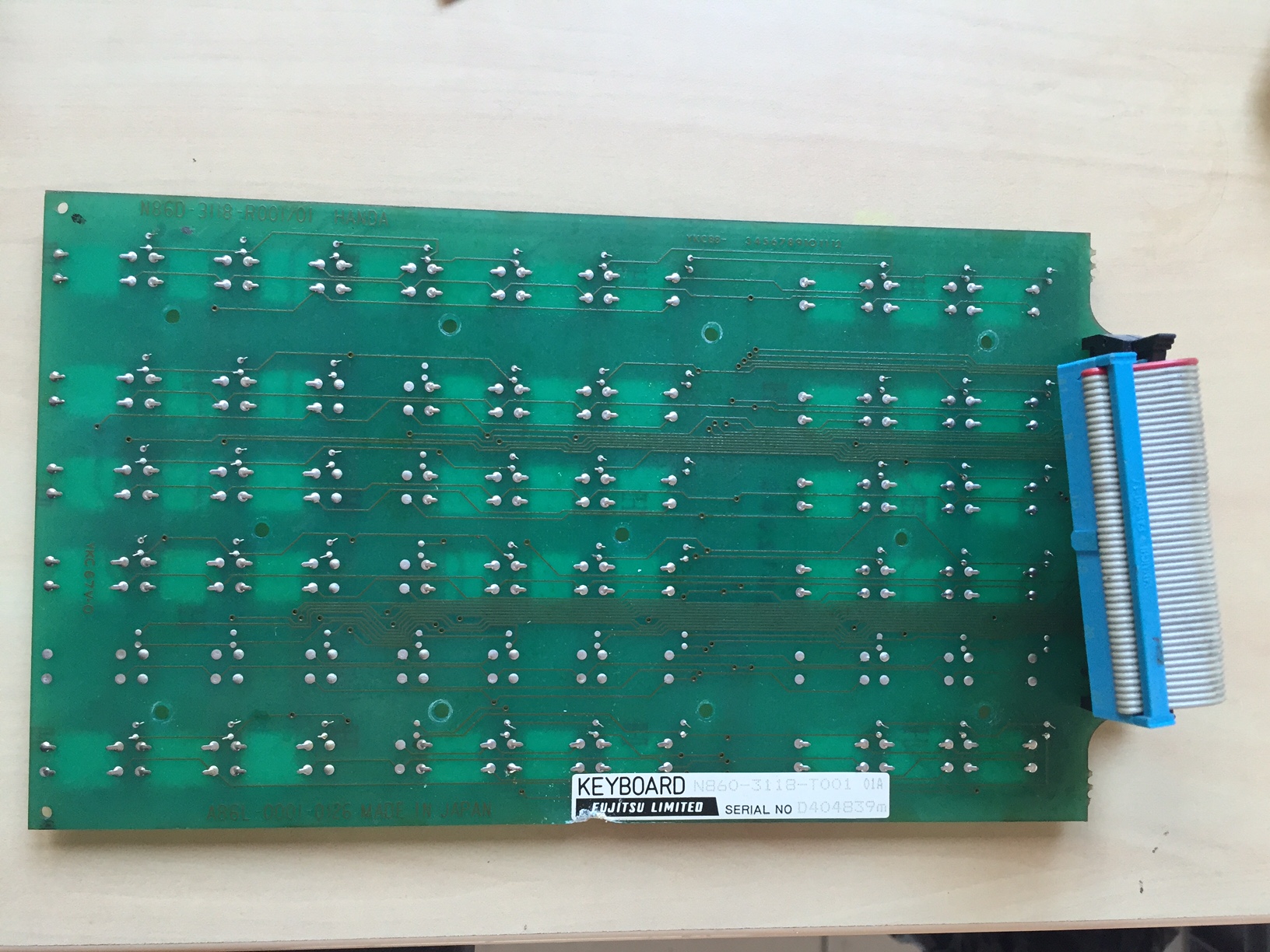 Fanuc Clavier pupitre A86L-0001-0125