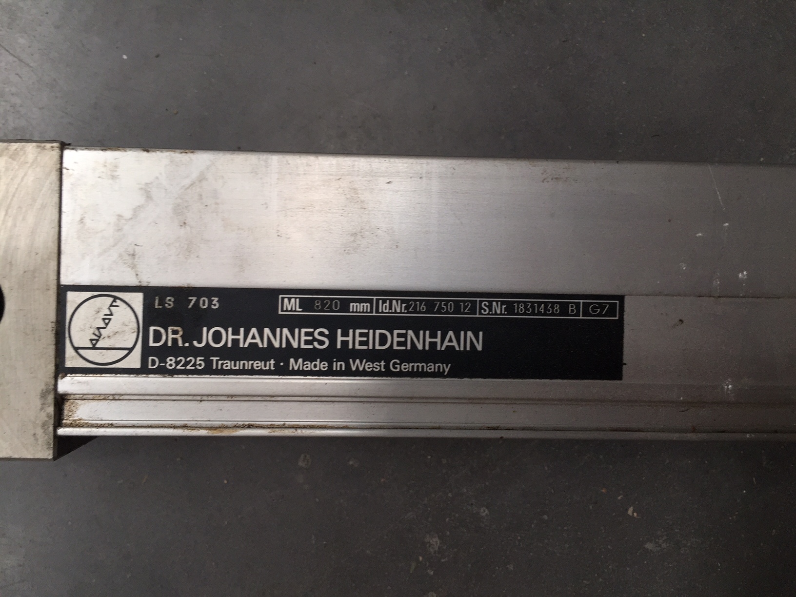 Heidenhain Règle de mesure LS703 ML820
