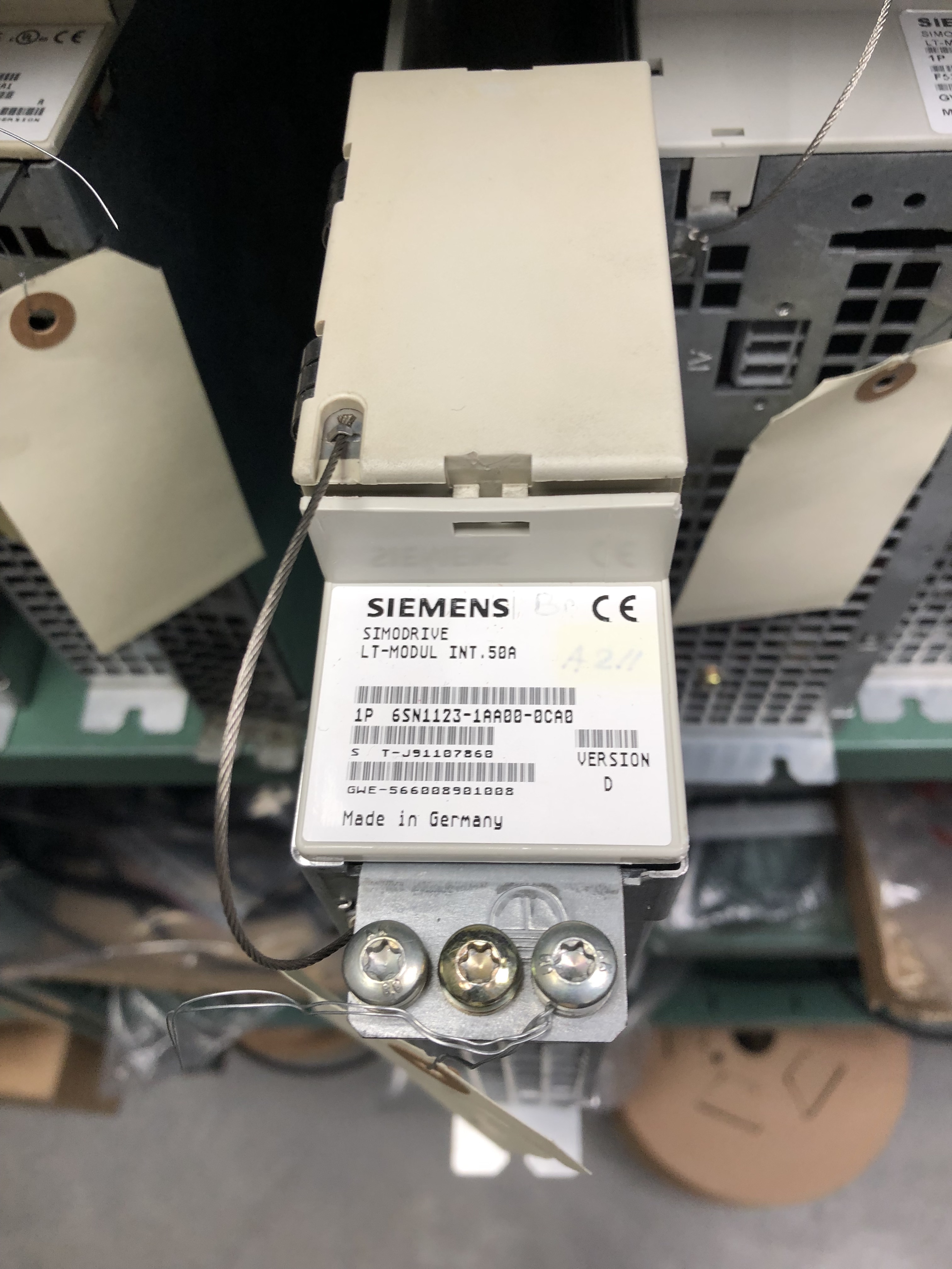 Siemens Module de puissance LT- MODULE 50A 6SN1123-1AA00-0CA0