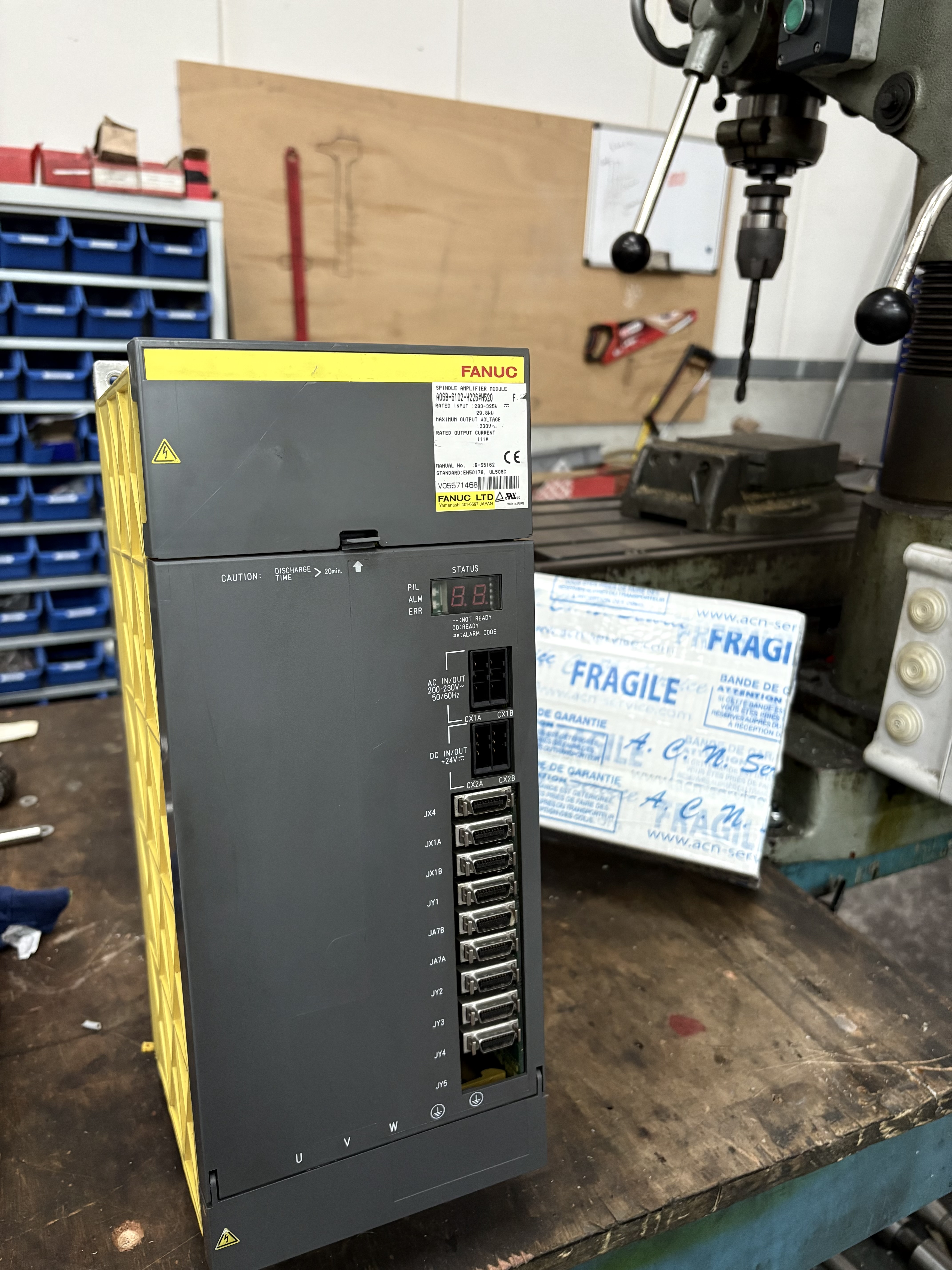 Fanuc Variateur de Broche Alpha A06B-6102-H226#520