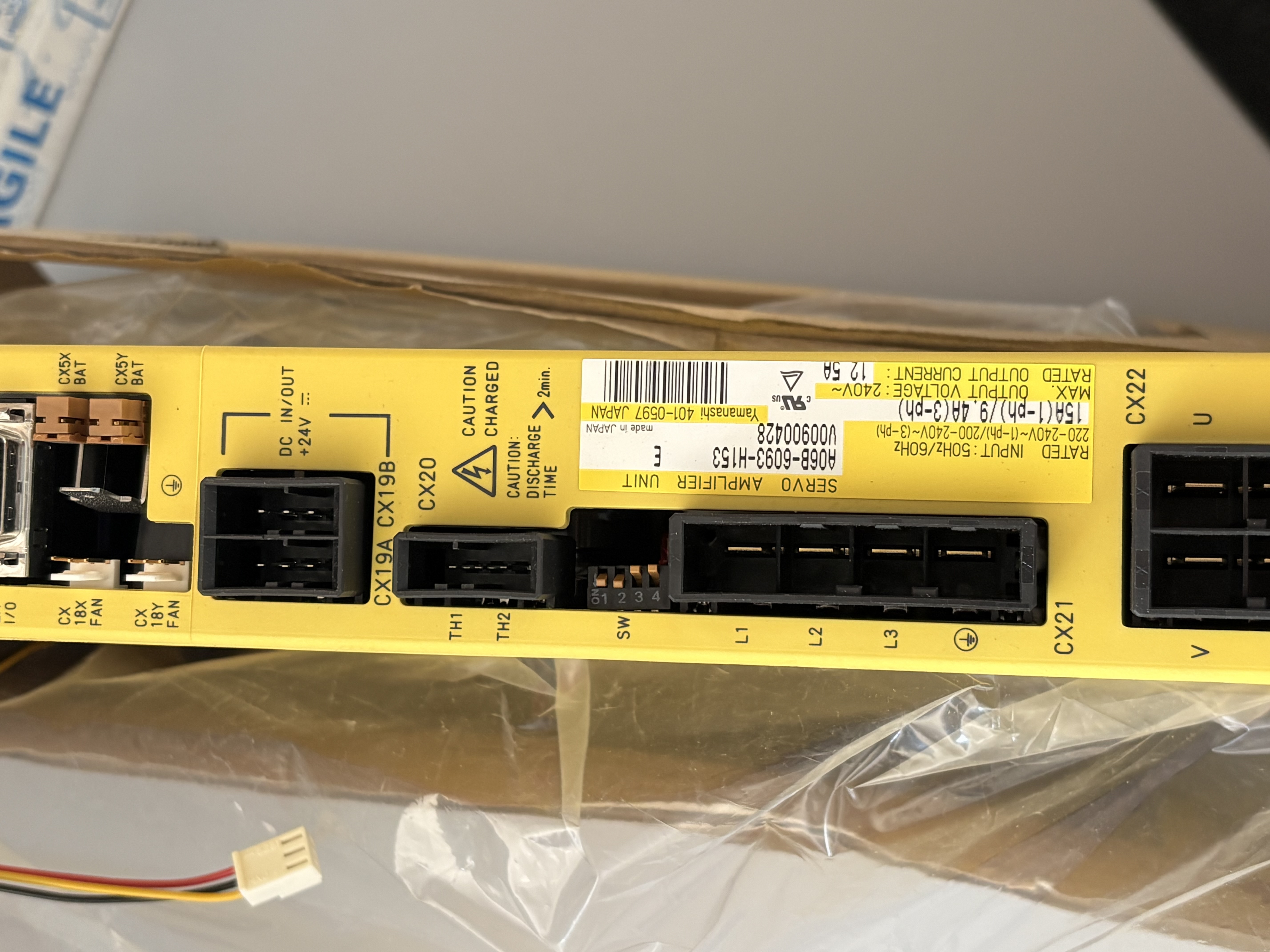 Fanuc Variateur A06B-6093-H153 New